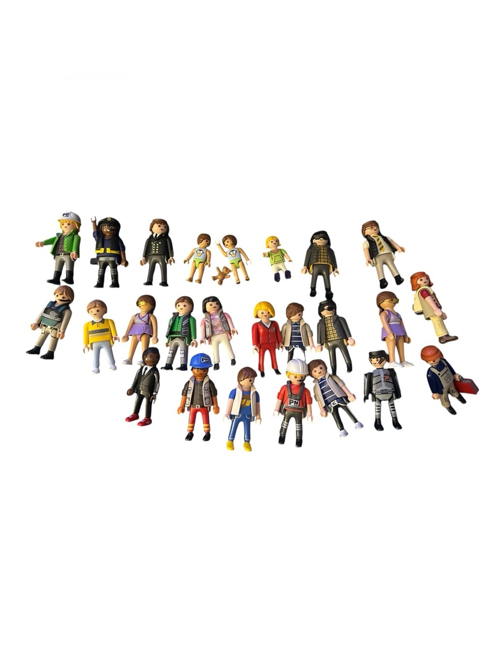 Huge Playmobil Lot – 25+ Figures & 100+ Accessories Police, Construction Kids